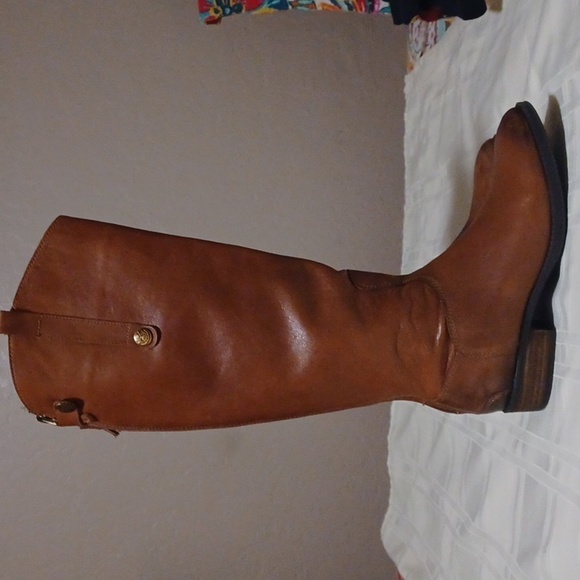 Sam Edelman Penny, All Leather Carmel Riding Boots. SZ. 7.5 - Picture 1 of 12